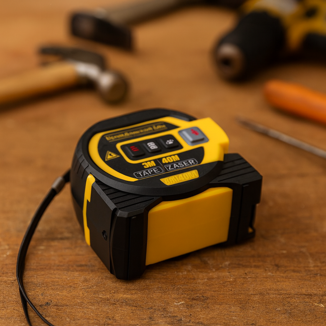 LASER LINE PRO - LÉZERES DIGITÁLIS MÉRŐSZALAG 40M